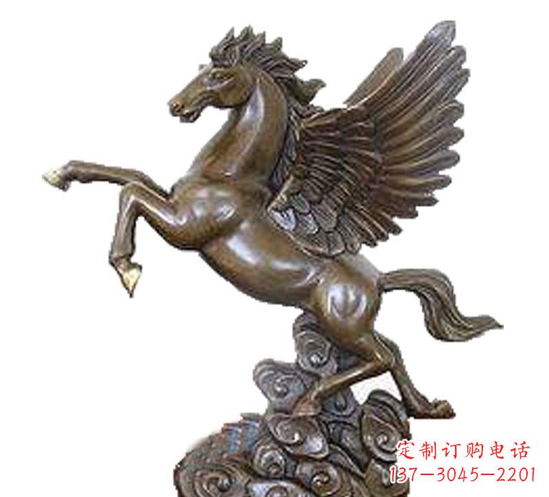 重庆铜雕飞黄腾达飞马