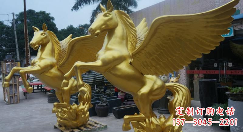 重庆铜雕飞马
