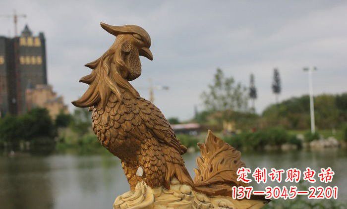 重庆铜雕凤凰古代神兽雕塑