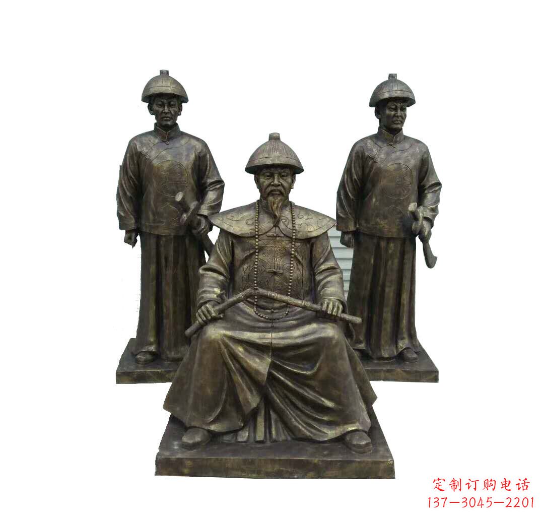 重庆铜雕古代名人林则徐