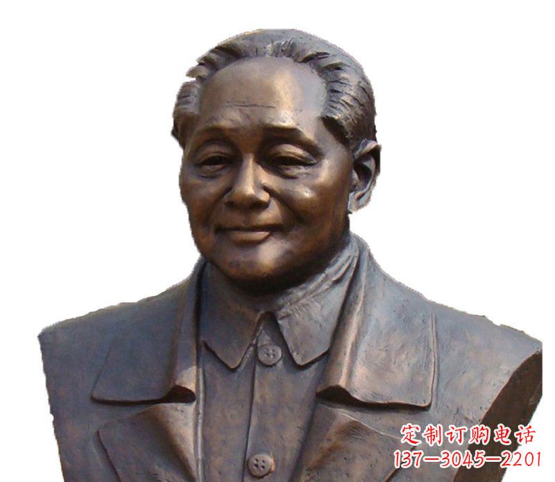 重庆铜雕广场纪念伟人邓小平雕塑