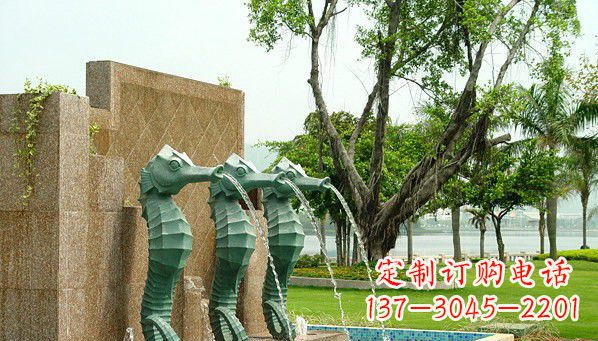 重庆铜雕海马雕塑