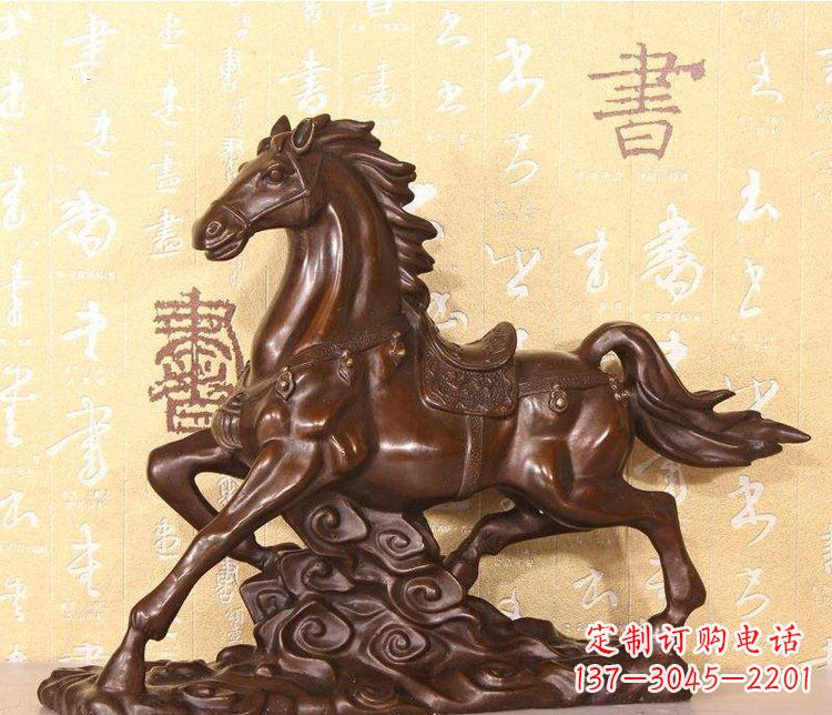 重庆铜雕户外园林动物马雕塑