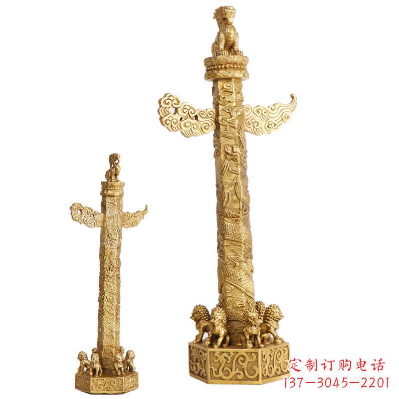 重庆铜雕华表柱