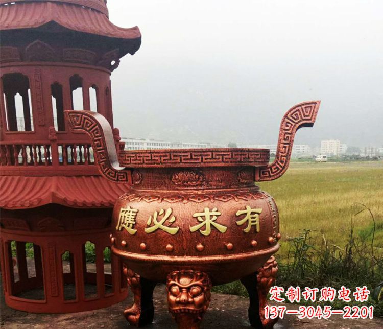 重庆铜雕景观香炉