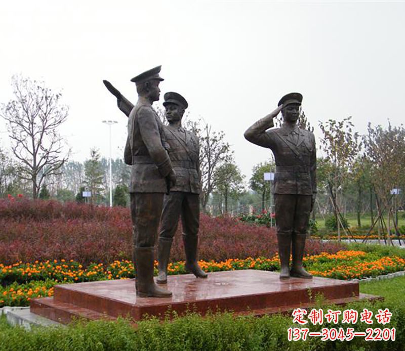 重庆铜雕警察铜雕