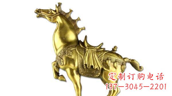 重庆铜雕马公园动物雕塑