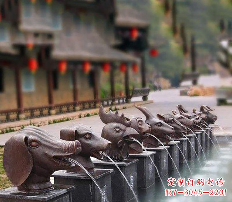重庆铜雕喷泉
