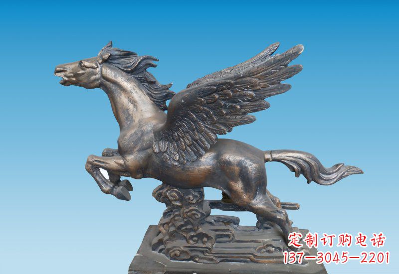 重庆铜雕企业飞马