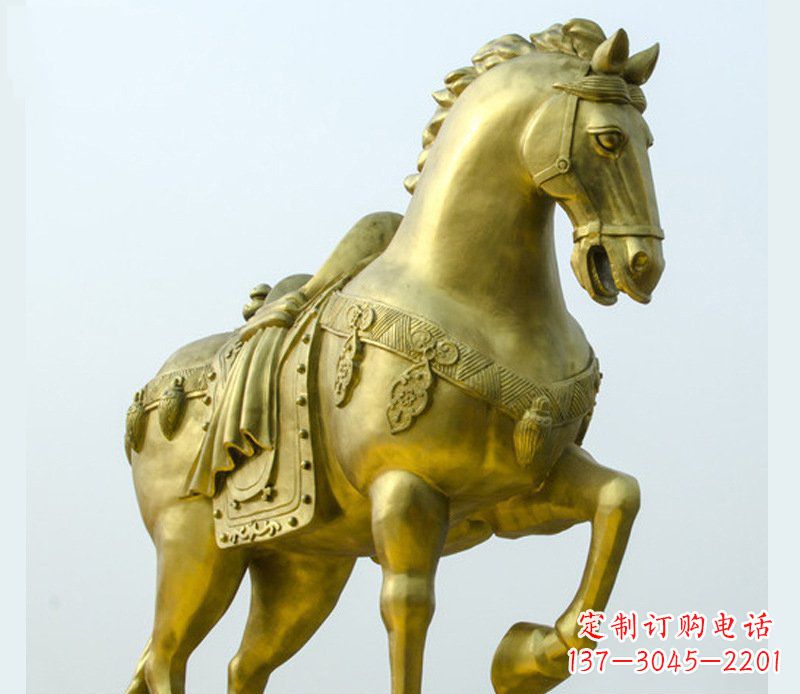 重庆铜雕商场招财动物马雕塑