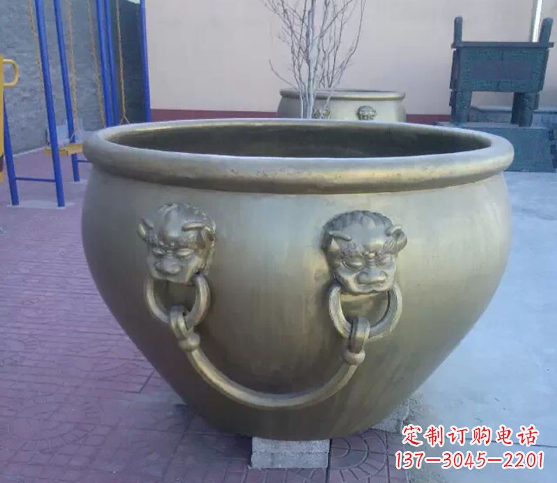 重庆铜雕水缸