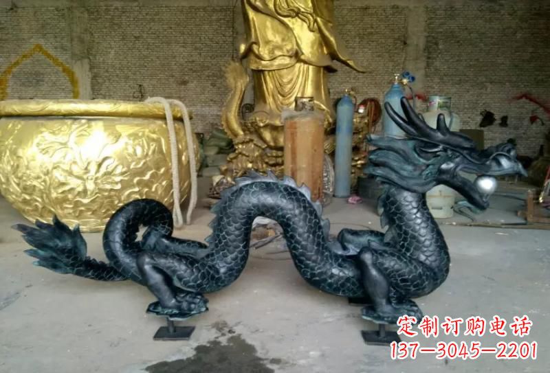 重庆铜雕双龙戏珠222