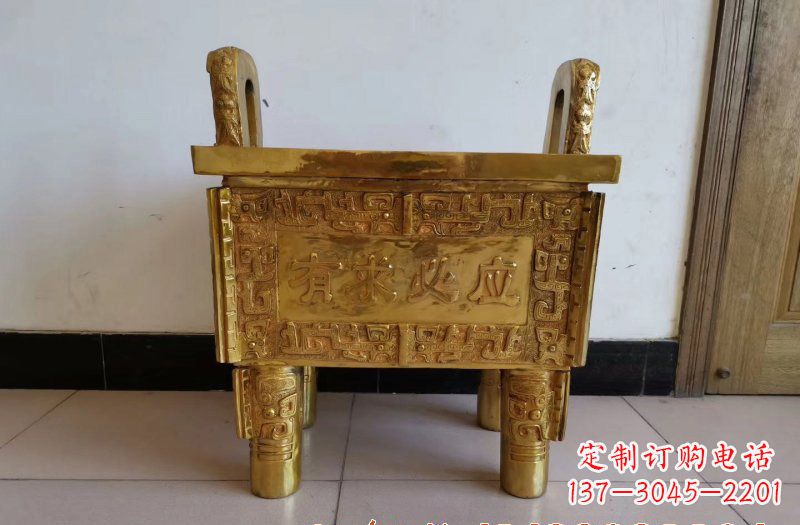 重庆铜雕香炉雕塑