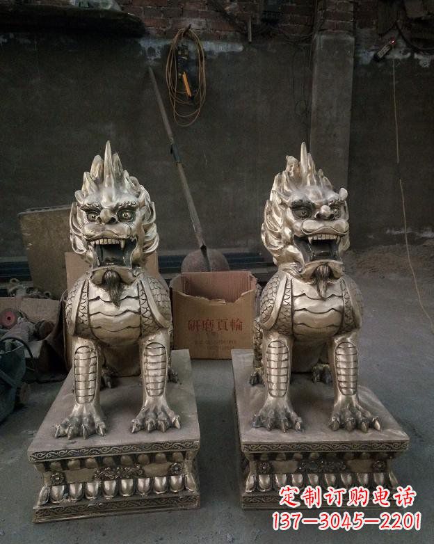 重庆铜雕镇宅麒麟
