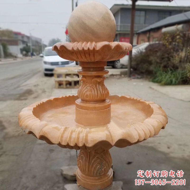 重庆晚霞红风水球