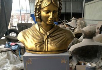重庆南丁格尔玻璃钢头像雕塑，高品质艺术定制