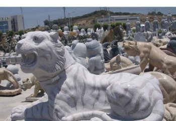 重庆专业雕刻精美的老虎石雕