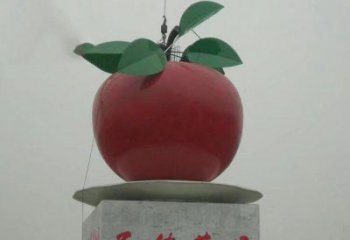 重庆精美苹果雕塑，给空间增添独特风格