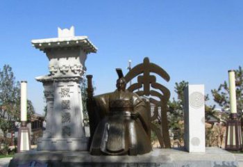 重庆秦始皇雕塑，精致细腻，传承历史之美