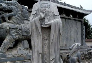 重庆青石仿古观音雕像|传承古代神话传统