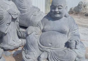 重庆青石仿古弥勒佛雕塑