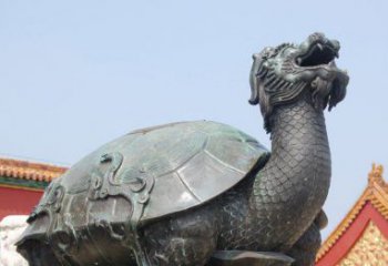 重庆青铜龙雕塑，象征传统文化之美