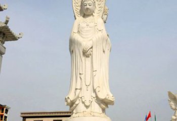 重庆中领雕塑：观音三面佛像雕塑