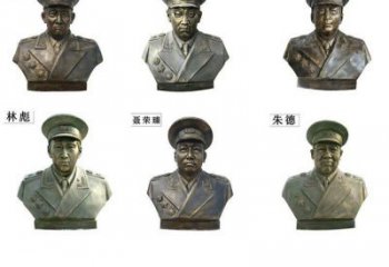 重庆近代名人铜雕头像雕塑