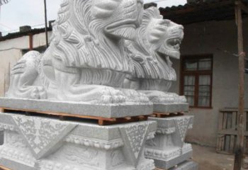 重庆港币狮子雕塑，华丽展现华夏气势