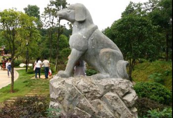 重庆中领雕塑狗公园动物雕塑摆件