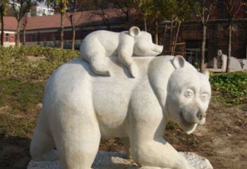 重庆狗熊雕塑景观，给你一个精美园林