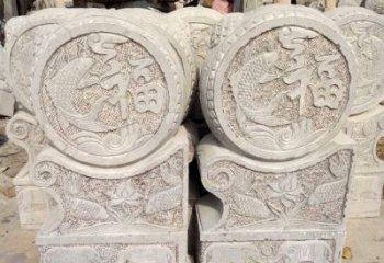 重庆精美绝伦的金蟾蜍门墩雕塑