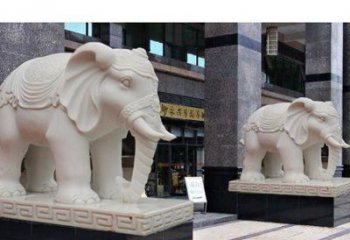 重庆最佳选择——石雕酒店大象雕塑