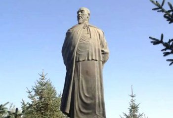 重庆令人敬畏的林则徐雕像