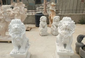 重庆传承欧式历史的狮子雕塑