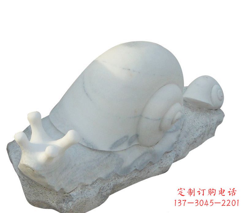 重庆蜗牛石雕公园动物摆件