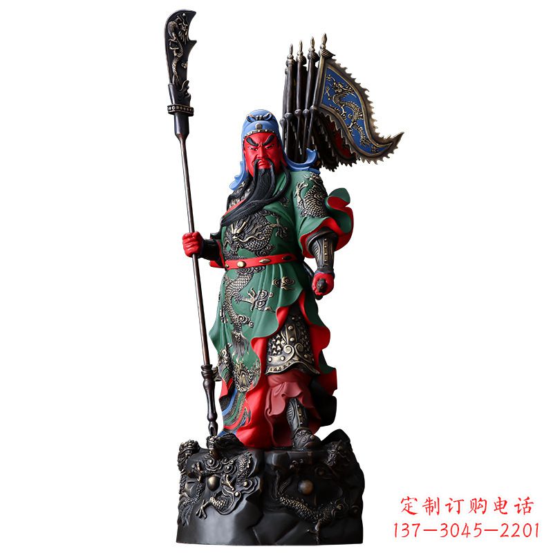 重庆武财神关二爷雕塑