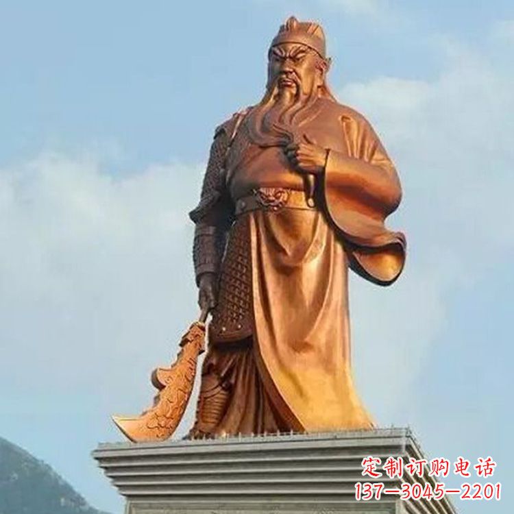 重庆武圣关公雕像