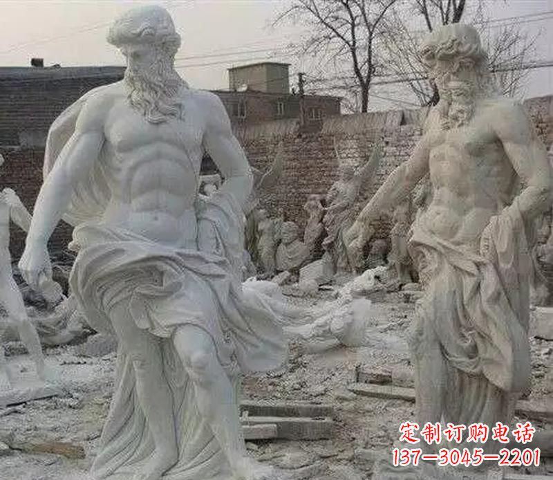 重庆西方阿基米德人物石雕