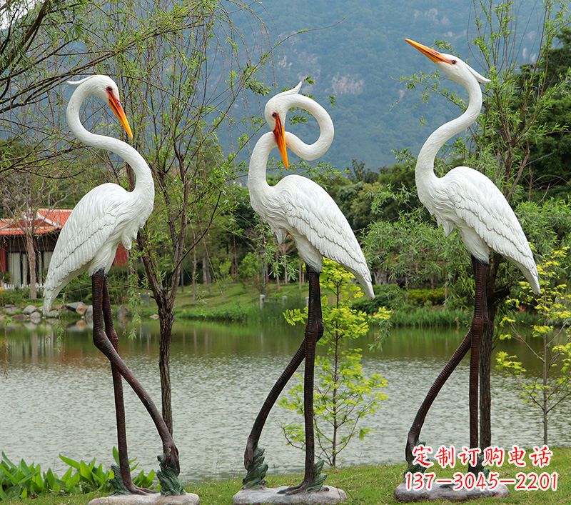 重庆仙鹤的雕塑