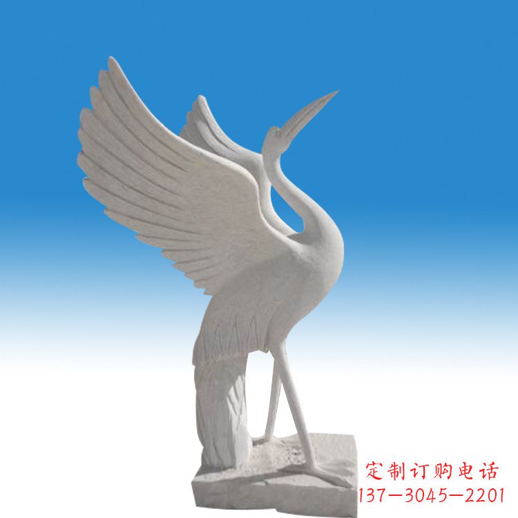 重庆仙鹤砂岩雕塑