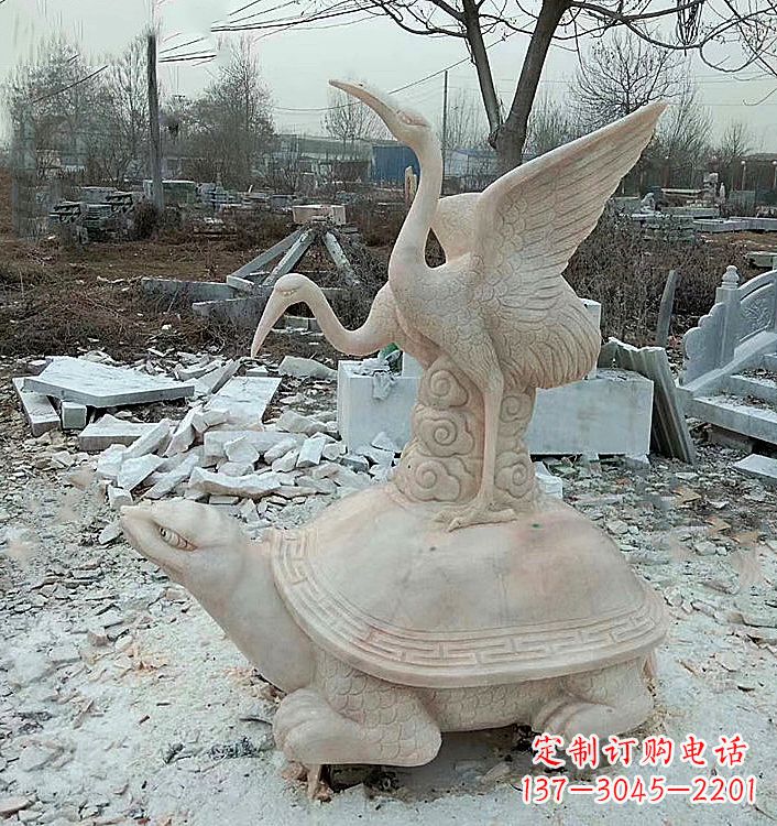 重庆仙鹤石材雕塑
