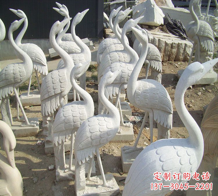 重庆仙鹤石雕石雕