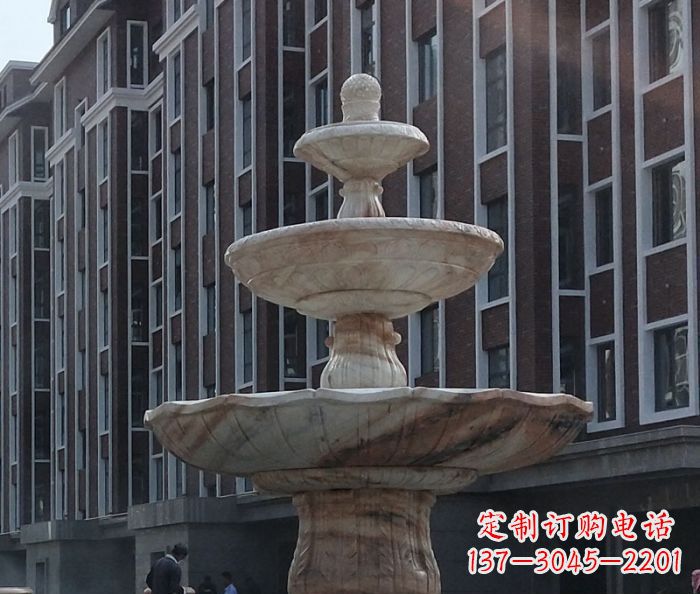重庆小区景观大型喷泉石雕 (6)