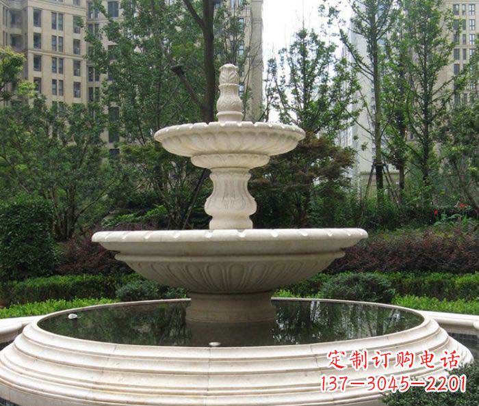 重庆小区景观欧式喷泉石雕 (2)