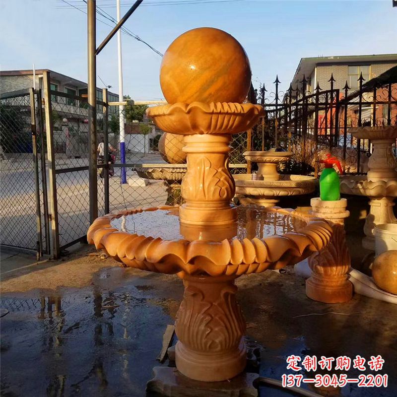 重庆小区石雕喷泉塔