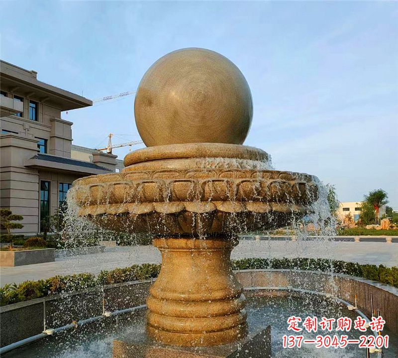 重庆小区石喷泉雕塑