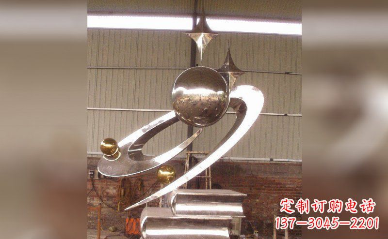 重庆校园不锈钢书籍雕塑