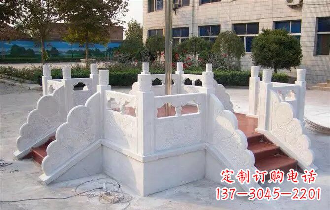 重庆校园汉白玉升旗台
