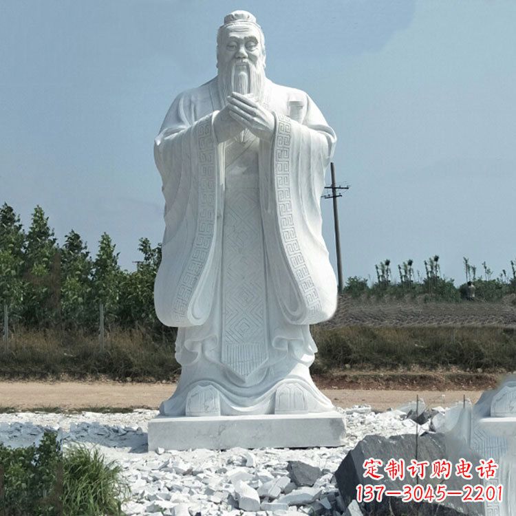 重庆校园孔子人物雕像